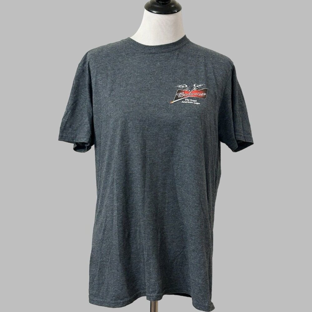 2/$30 Gettysburg Bike Week Adult Shirt Large Charcoal Gray Short Motorcycle 2012